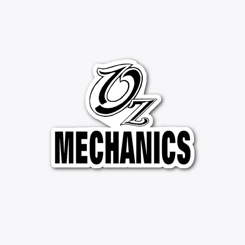 Oz Mechanics Sticker (bumper sticker)