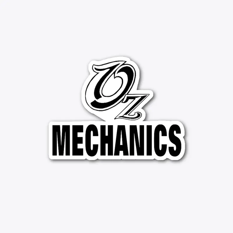 Oz Mechanics Sticker (bumper sticker)